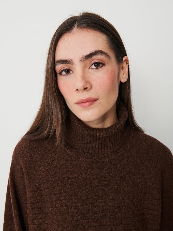 MAGGY SWEATER - Cocoa , Ready-to-wear Bensimon