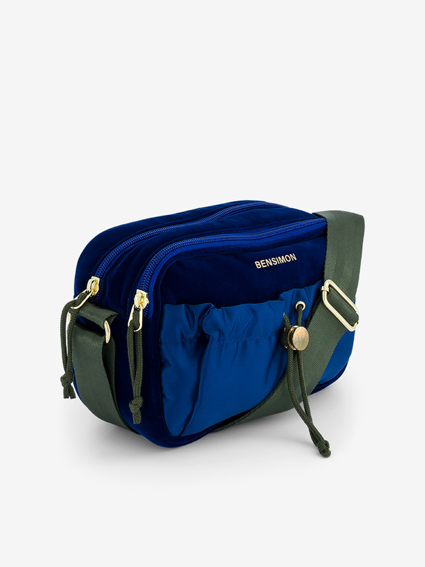 CROSS BODYBAG MADRAS -  Azur , Bags & Luggage Bensimon