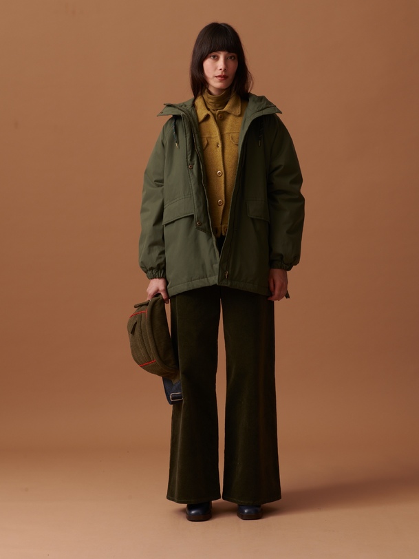 OXANA PUFFER JACKET - Military , Ready-to-wear Bensimon