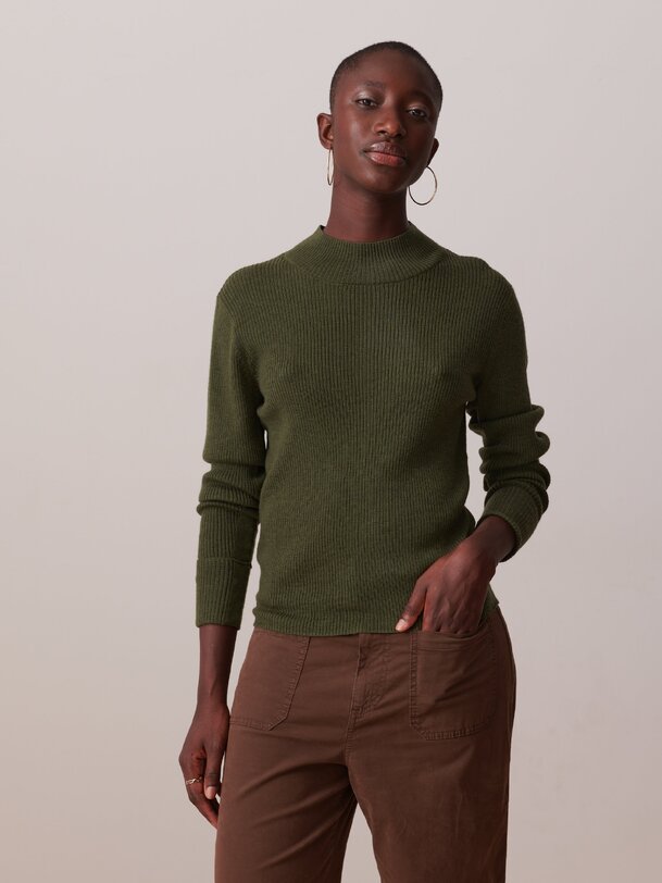 OLIN SWEATER -  Military , Ready-to-wear Bensimon
