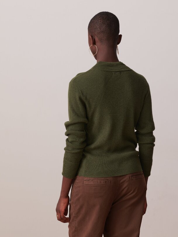 OLIN SWEATER -  Military , Ready-to-wear Bensimon