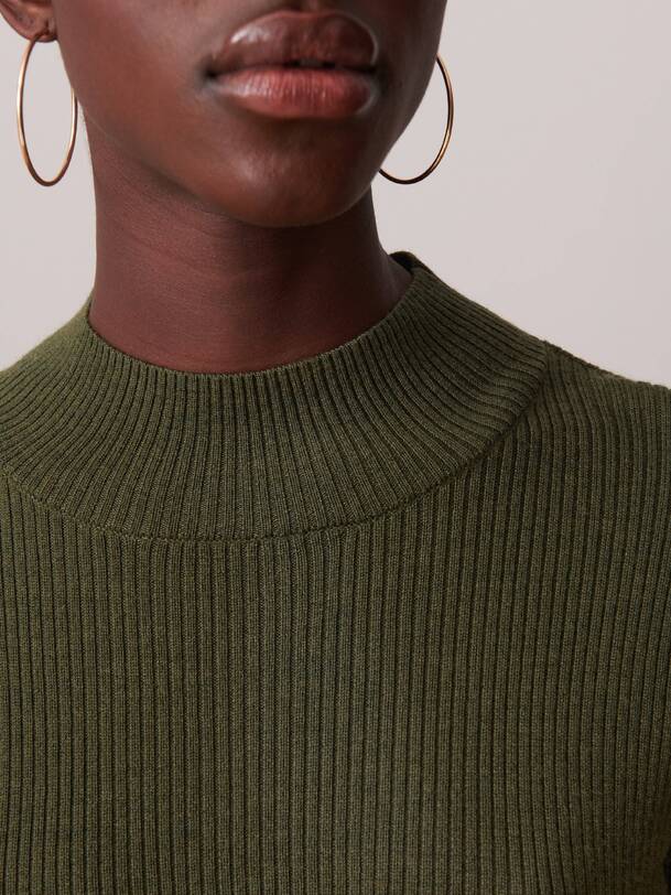 OLIN SWEATER -  Military , Ready-to-wear Bensimon