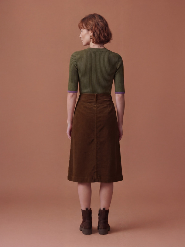 OREN SWEATER -  Military , Ready-to-wear Bensimon