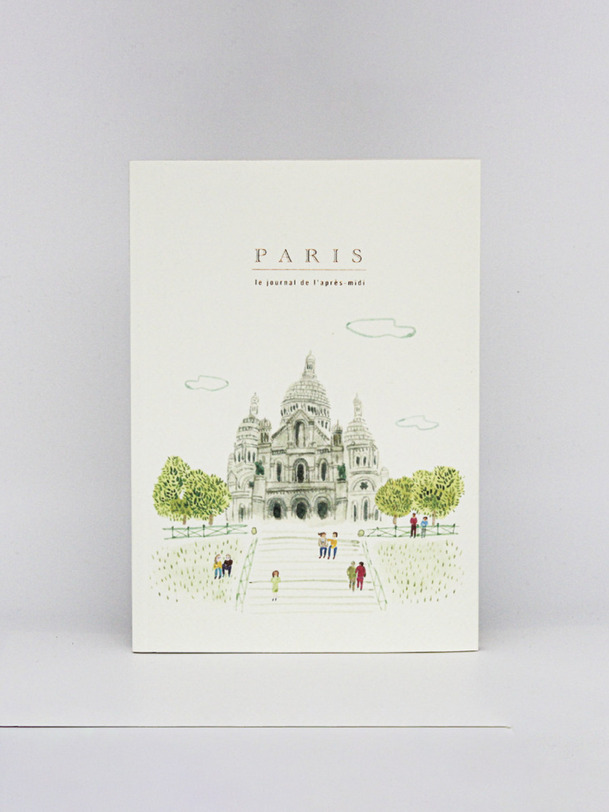 CARNET MONTMARTRE - MARKS EUROPE -  White , Home design Bensimon