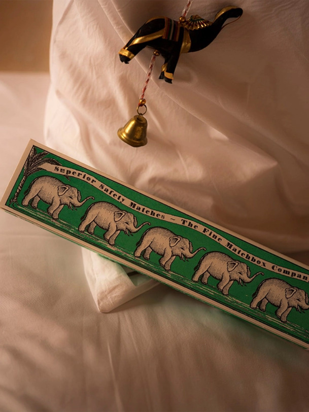 ELEPHANTS LONG MATCHES - Green , Home design Bensimon
