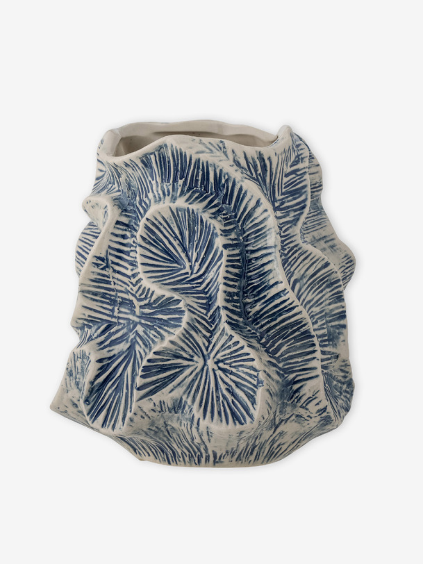 VASE GUXI - BLOOMINGVILLE - Blue , Home design Bensimon