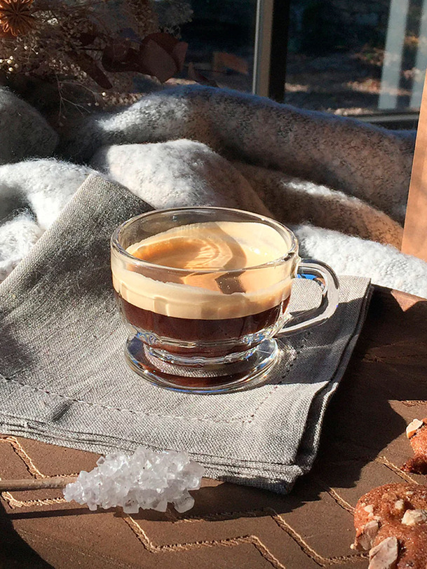 LOT DE 6 TASSES ESPRESSO - LA ROCHERE - Transparent , Home design Bensimon
