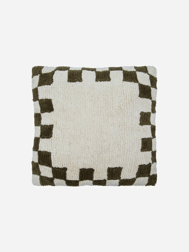 COUSSIN HD CHESS VERT/ECRU & INTERIEUR - HOUSE DOCTOR - Tiles , Home design Bensimon