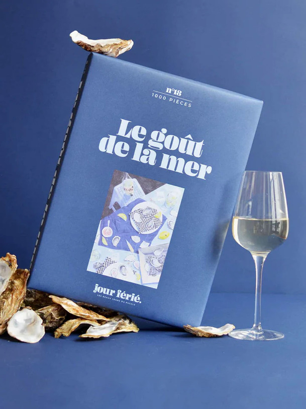 PUZZLE LE GO&Ucirc;T DE LA MER 1000 PIECES - JOUR FERIE -  Blue , Home design Bensimon