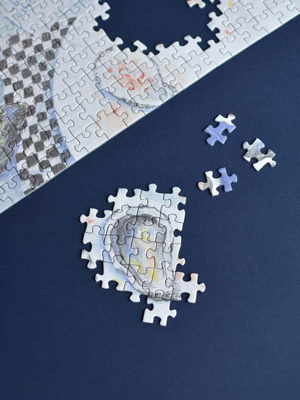 PUZZLE LE GO&Ucirc;T DE LA MER 1000 PIECES - JOUR FERIE -  Blue , Home design Bensimon