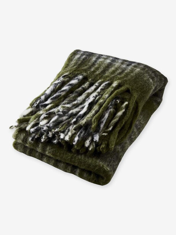 PLAID FRASSE 160X130 - AFFARI OF SWEDEN -  Green , Home design Bensimon