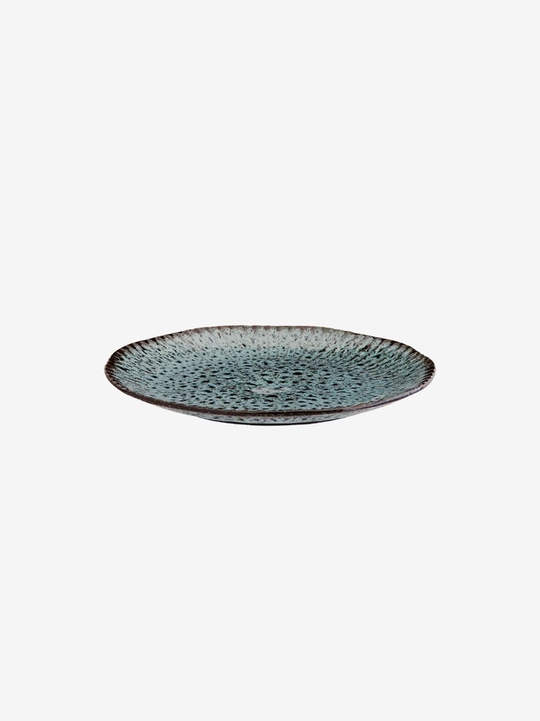ASSIETTE STONEWARE T.M - MME STOLTZ - Blue , Home design Bensimon