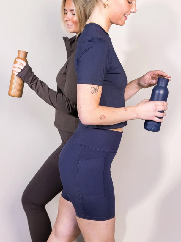 TEKLA THERMAL BOTTLE PUSH - SAGAFORMS -  Blue , Home design Bensimon