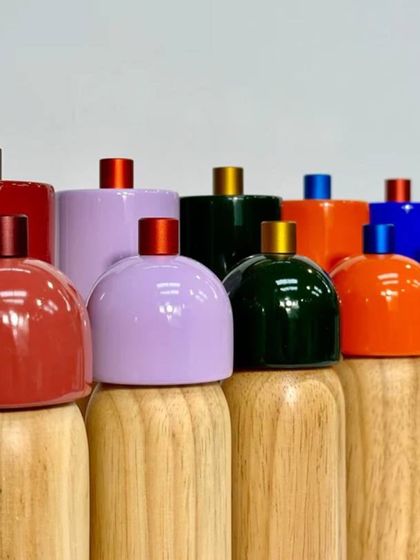 Salt & Pepper Grinder | Green & Gold T.M - THE ECLECTIC LIFESTYLE - Green , Home design Bensimon