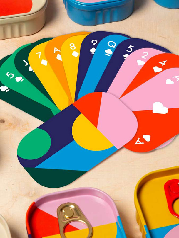 PLAY JEU DE CARTES - BLOCK DESIGN -  Multicolored , Home design Bensimon