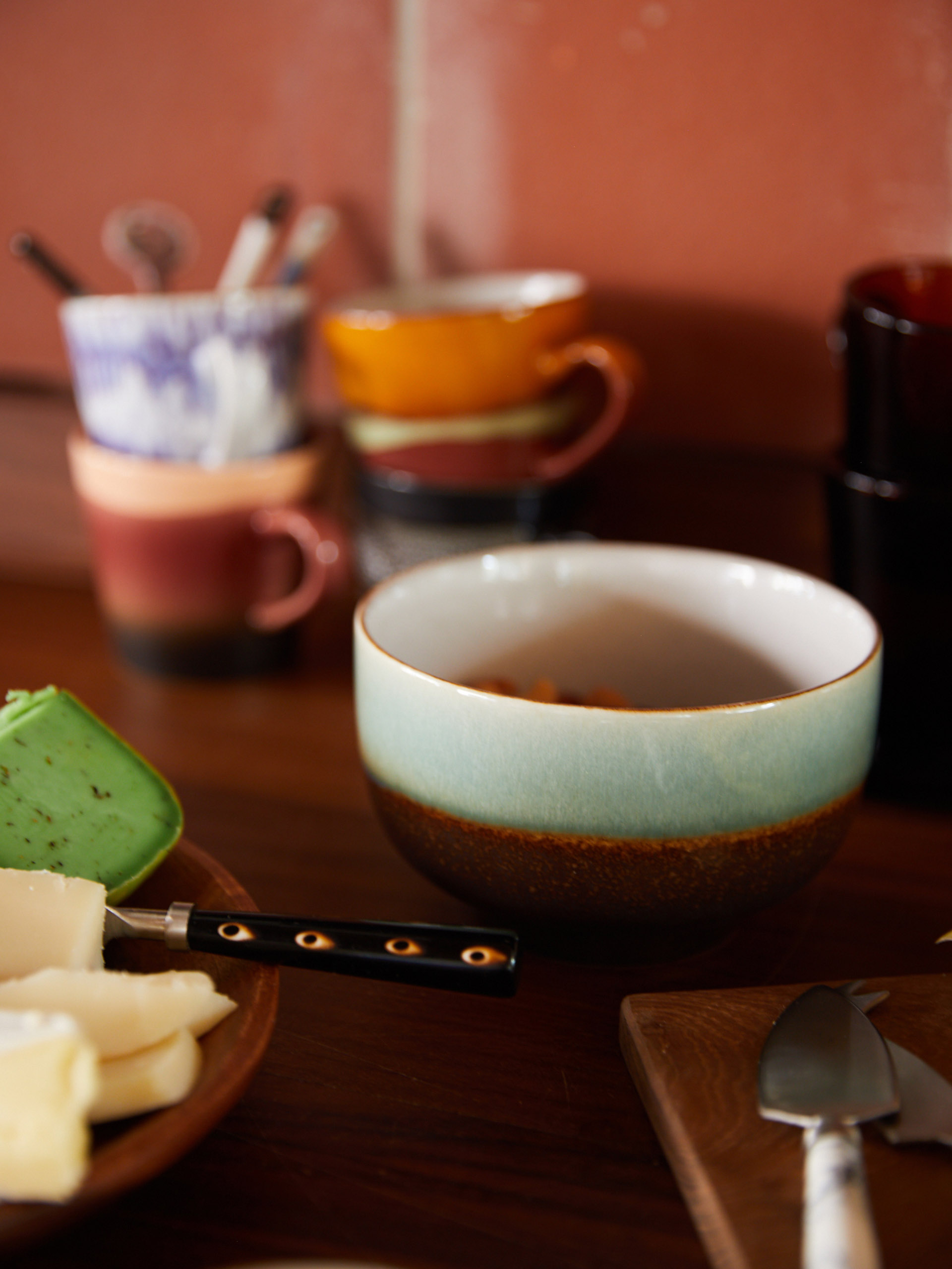 NOODLE BOWL 70s DEPTH - HK LIVING - Blue , Home design Bensimon