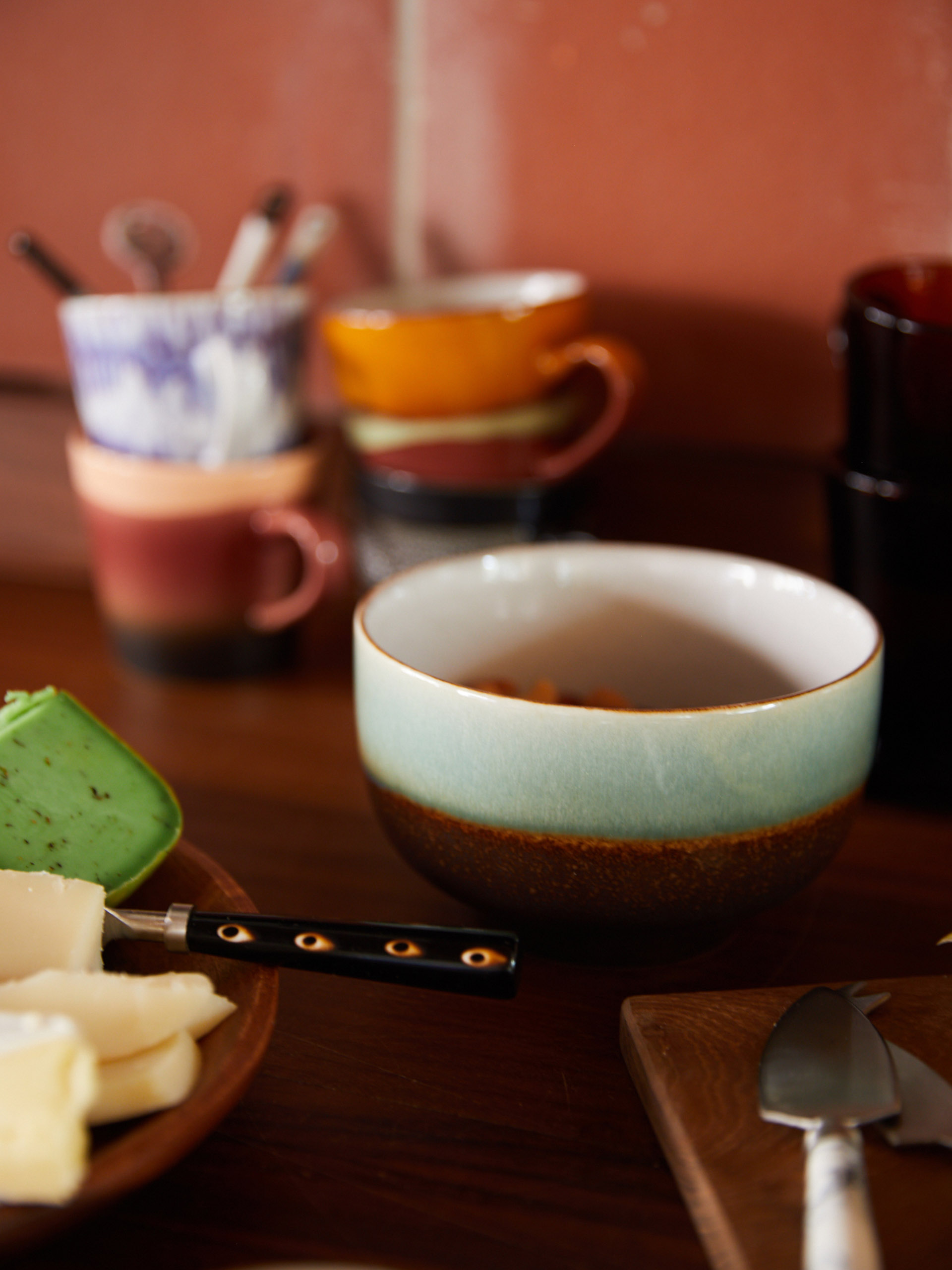 NOODLE BOWL 70s DEPTH - HK LIVING - Blue , Home design Bensimon