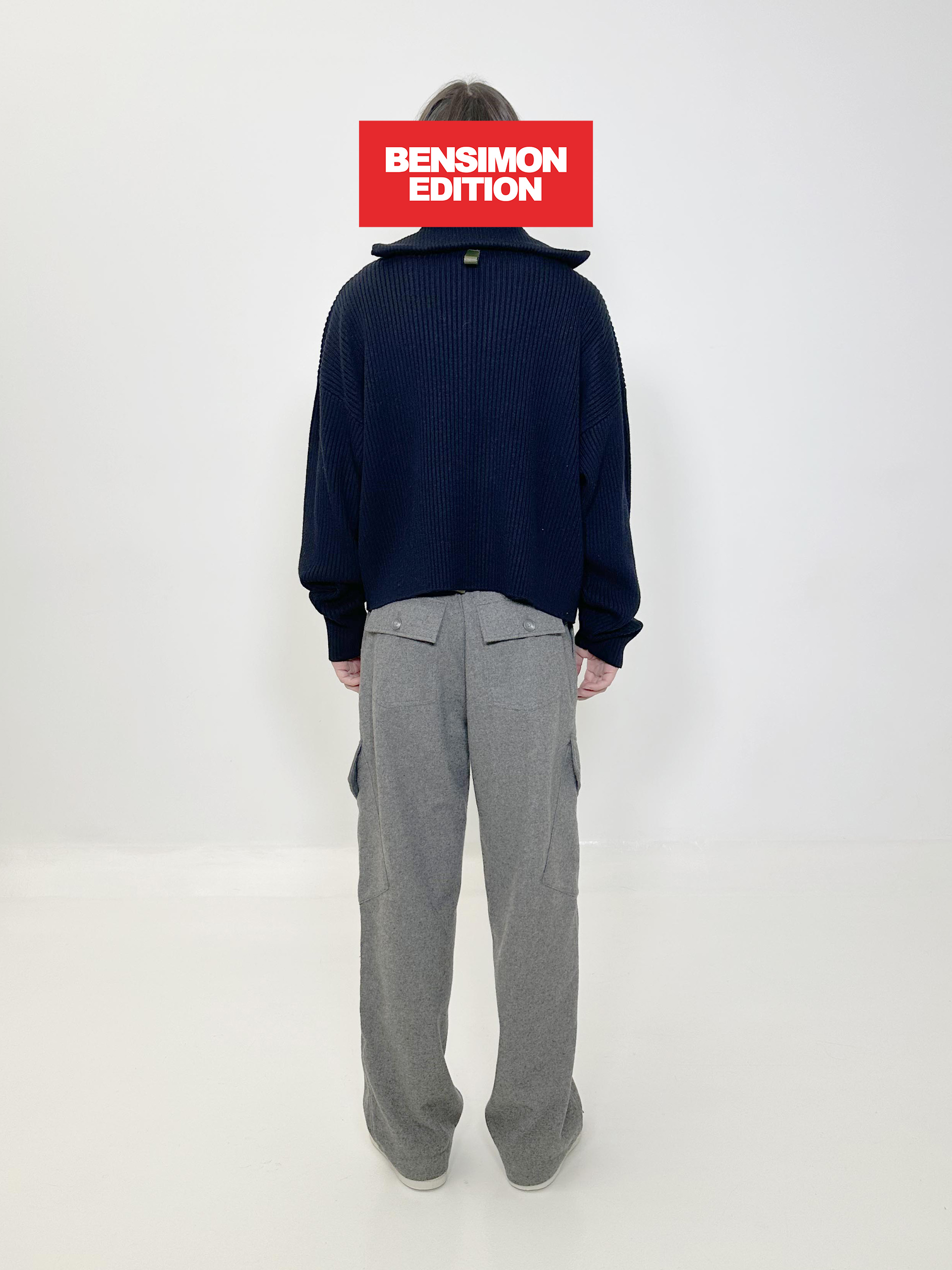 GILET ORCHA BENSIMON EDITION -  Marine , Ready-to-wear Bensimon