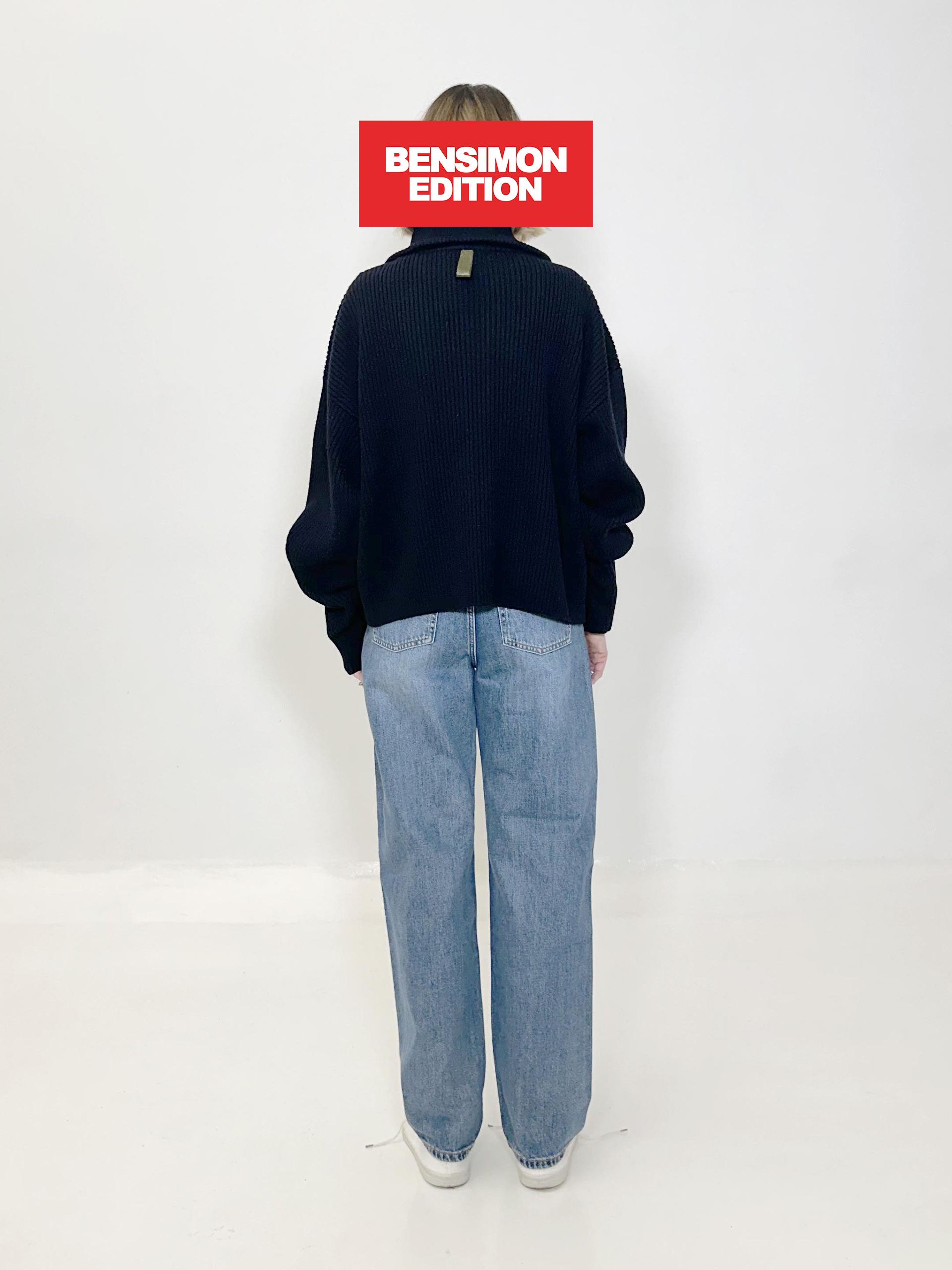 GILET ORCHA BENSIMON EDITION -  Marine , Ready-to-wear Bensimon