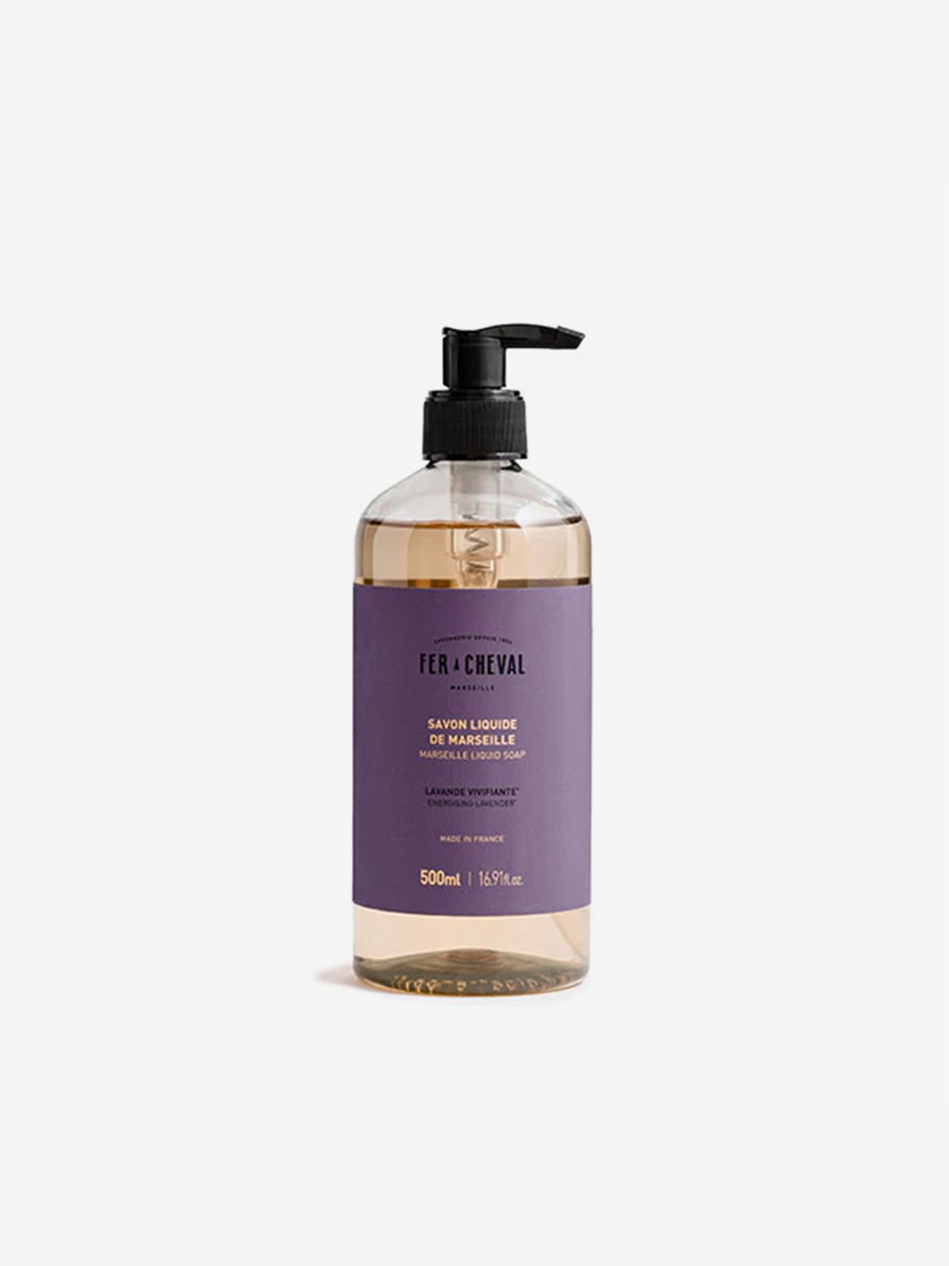 SAVON LIQUIDE 500ML LAVANDE - FER A CHEVAL - P urple , Home design Bensimon