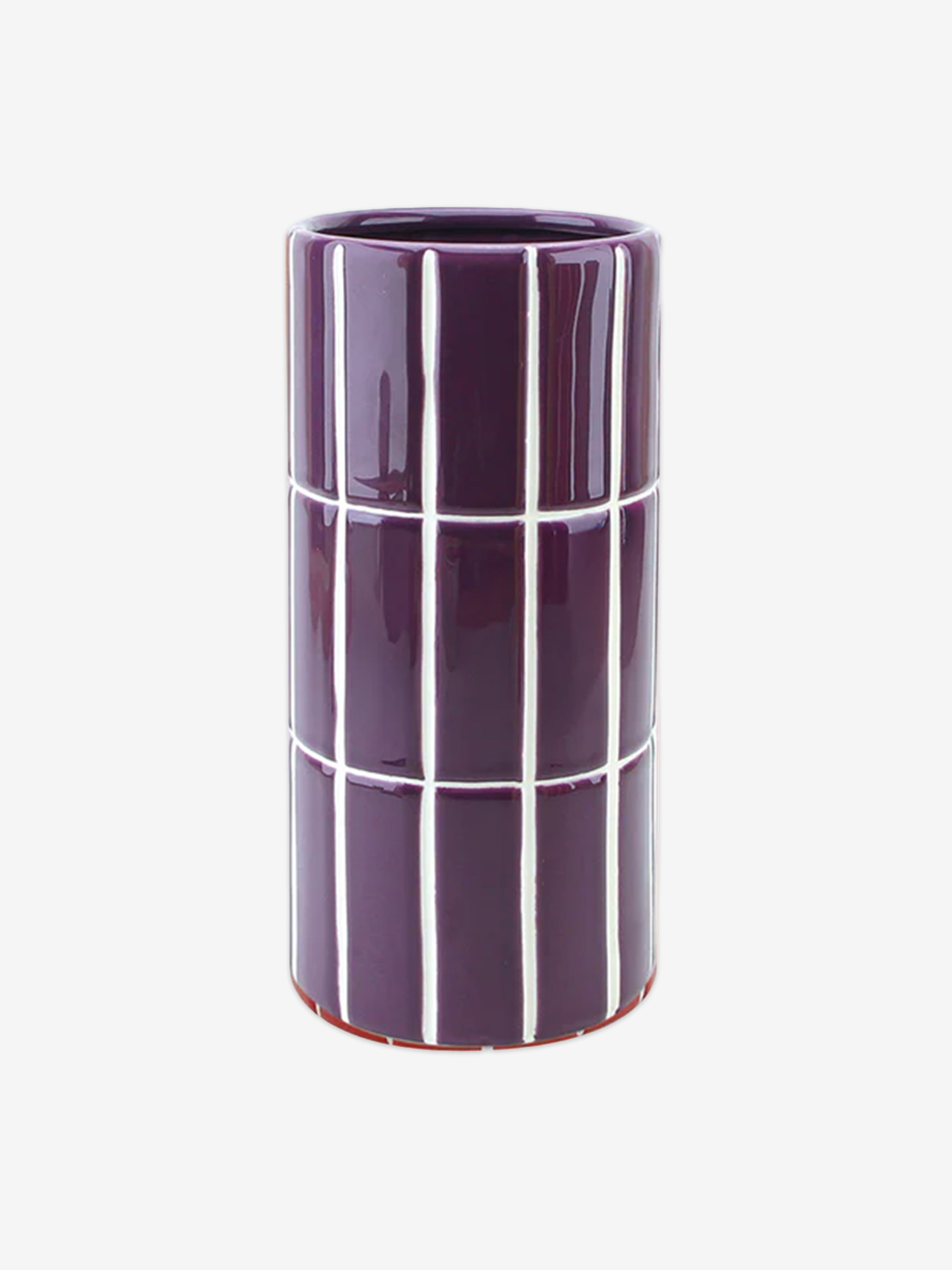 VASE CARRELAGE - OPJET -  P urple , Home design Bensimon