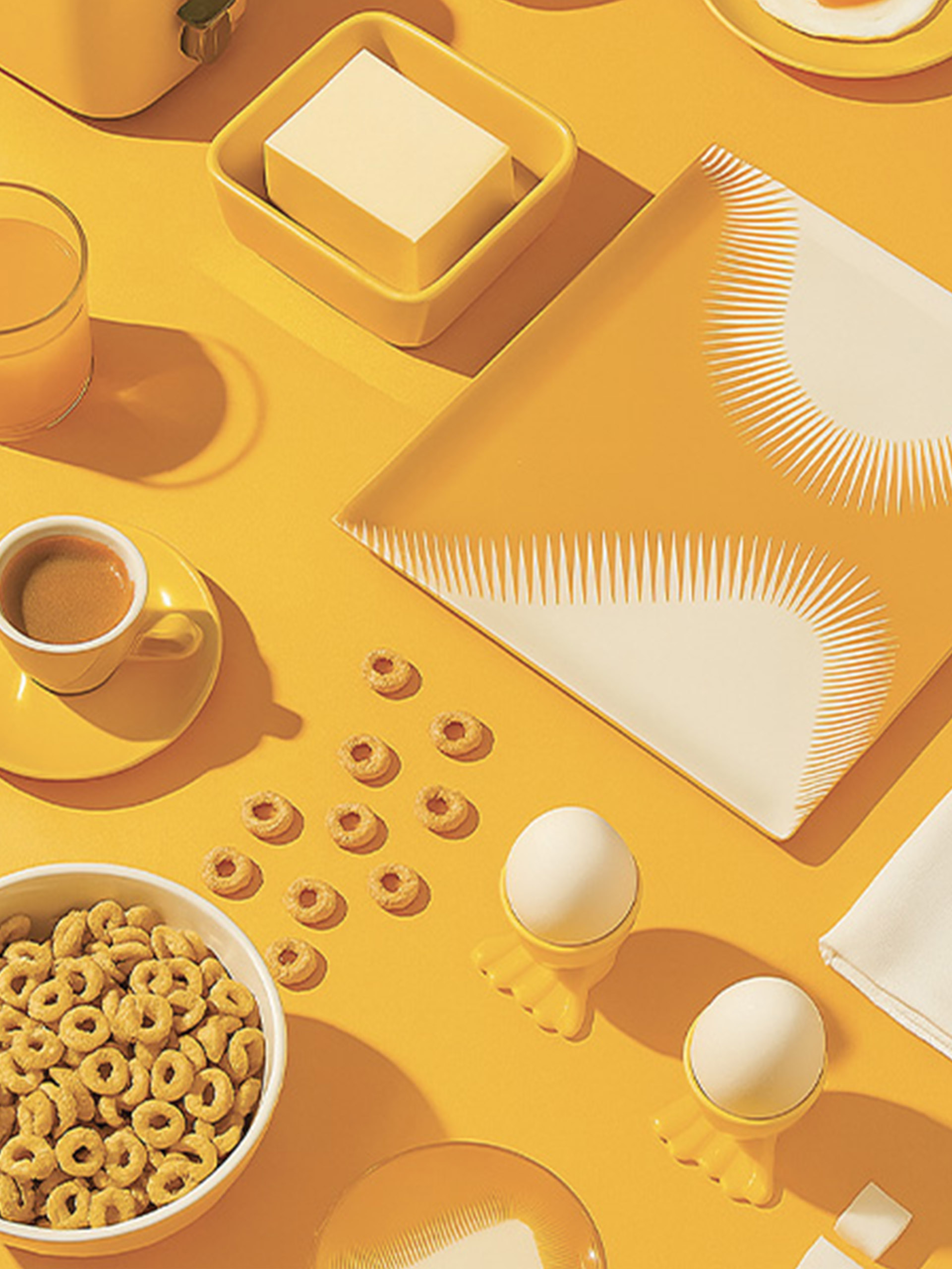 VIDE POCHE WAVE - GANGZAI - Yellow , Home design Bensimon