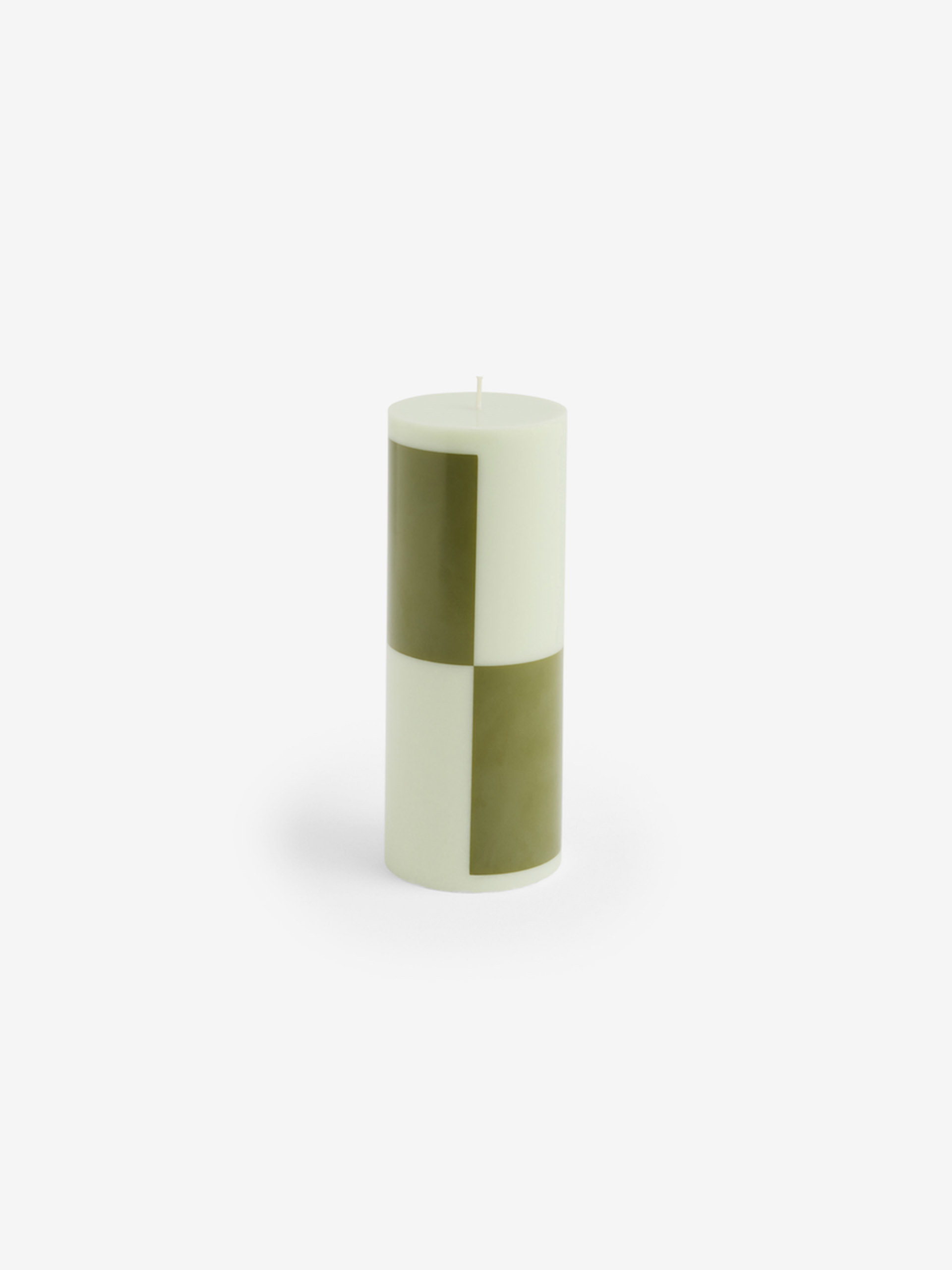 COLUMN CANDLE KAKI T.M - HAY - Khaki , Home design Bensimon