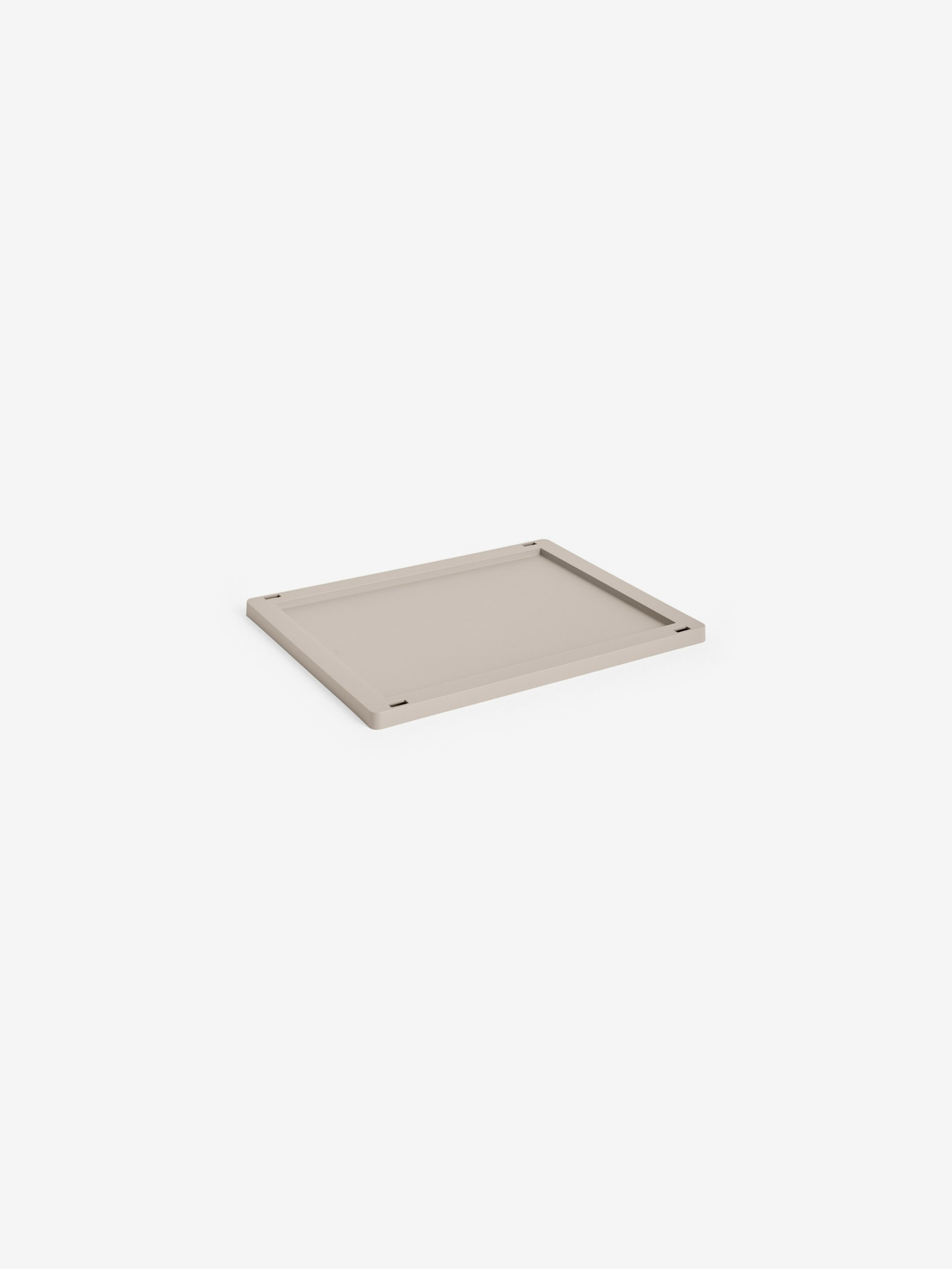 COUVERCLE CAISSE CRATE WARM GREY T.M - HAY - Grey , Home design Bensimon