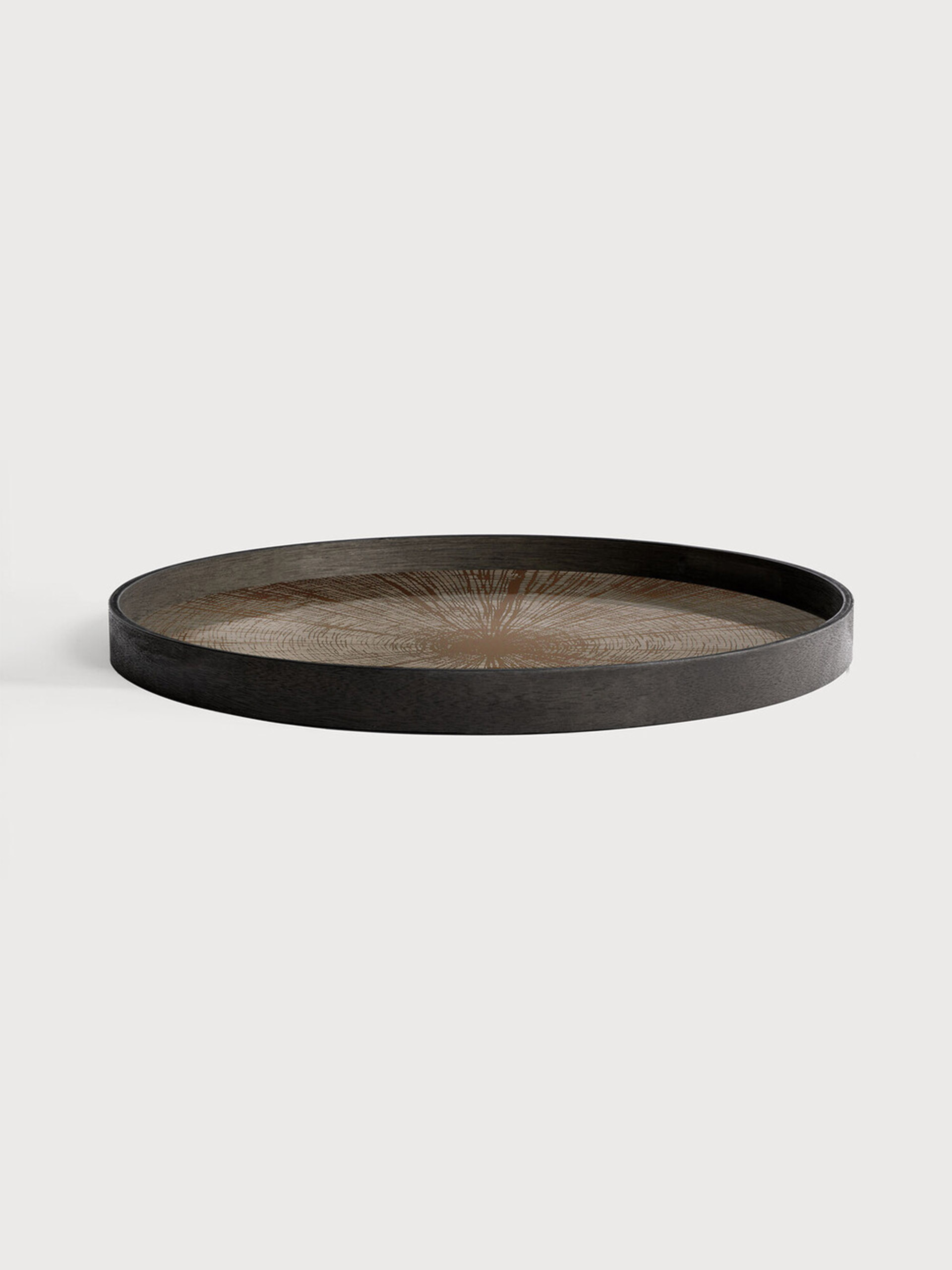 PLATEAU MIROIR - ETHNICRAFT - Black , Home design Bensimon
