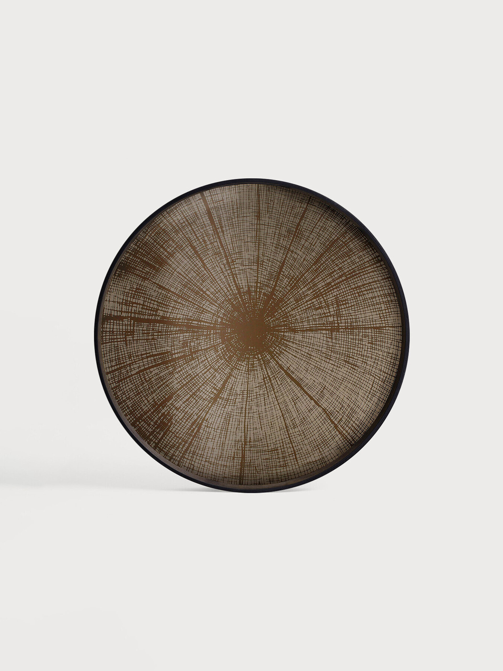 PLATEAU MIROIR - ETHNICRAFT - Black , Home design Bensimon