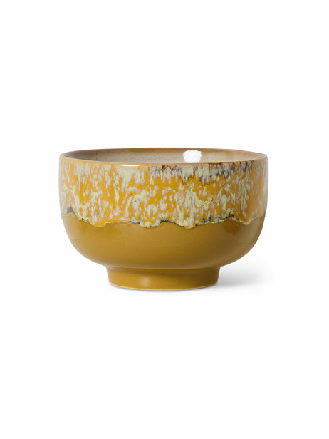 NOODLE BOWL 70s SUNBEAM - HK LIVING -  Mustard , Home design Bensimon