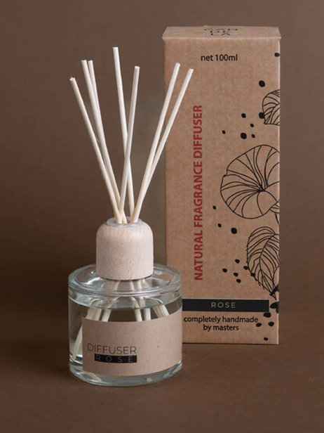 DIFFUSEUR ROSE 100ml - THE MUNIO -  Transparent , Home design Bensimon