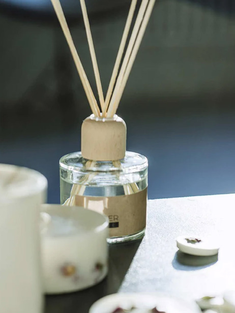 DIFFUSEUR ROSE 100ml - THE MUNIO -  Transparent , Home design Bensimon