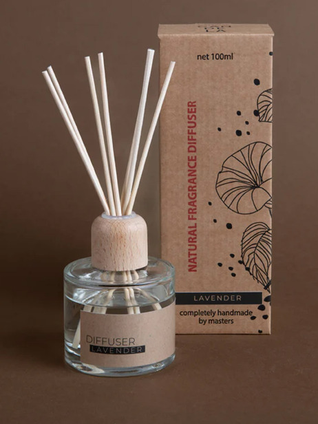 DIFFUSEUR LAVANDE 100ml - THE MUNIO -  Transparent , Home design Bensimon