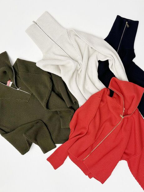 PULL GREGO BENSIMON EDITION -  Khaki , Ready-to-wear Bensimon
