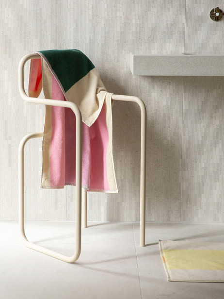 SERVIETTE 70x140 - SUITE 702 -  Pink , Home design Bensimon
