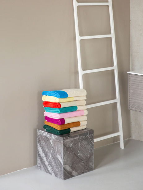 SERVIETTE 70x140 - SUITE 702 -  Pink , Home design Bensimon