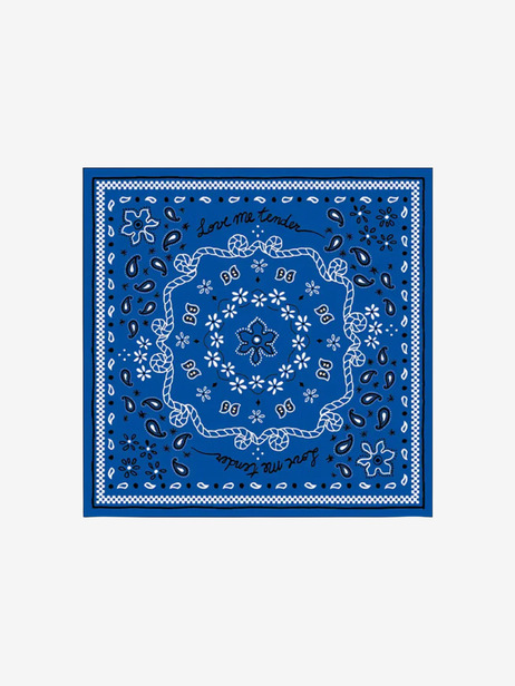 SERVIETTE PAPIER BANDANA - OPJET -  Blue , Home design Bensimon
