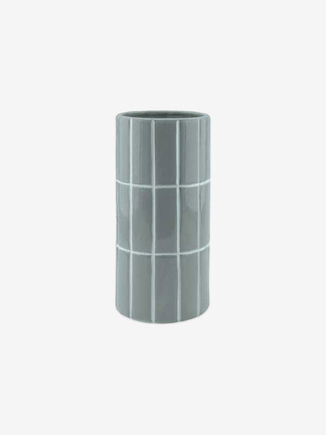 VASE CARRELAGE - OPJET -  Blue , Home design Bensimon