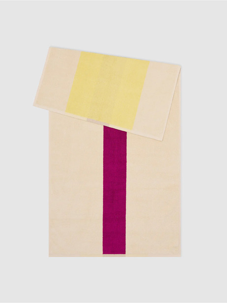 SERVIETTE 70x140 - SUITE 702 -  Yellow , Home design Bensimon