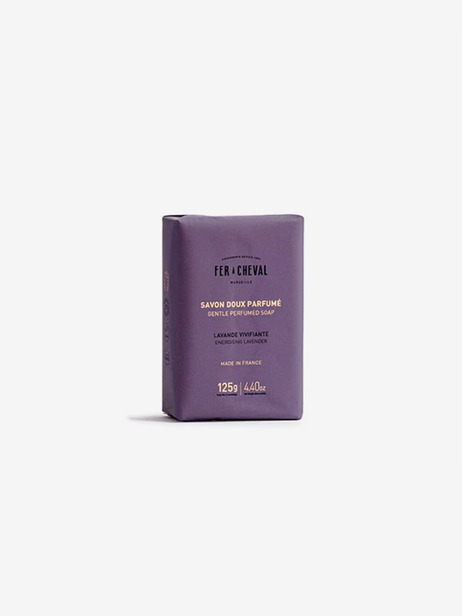 SAVON SOLIDE LAVANDE - FER A CHEVAL -  P urple , Home design Bensimon
