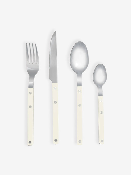 SET DE 4 COUVERTS GUSTAVE - OPJET -  Ivory , Home design Bensimon