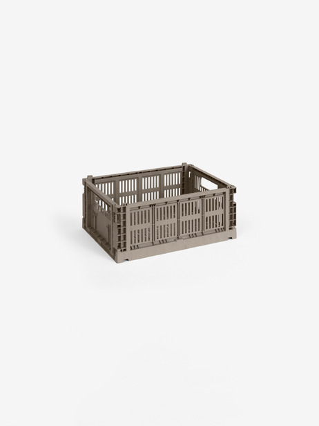 CAISSE CRATE WARM GREY T.M - HAY -  Grey , Home design Bensimon