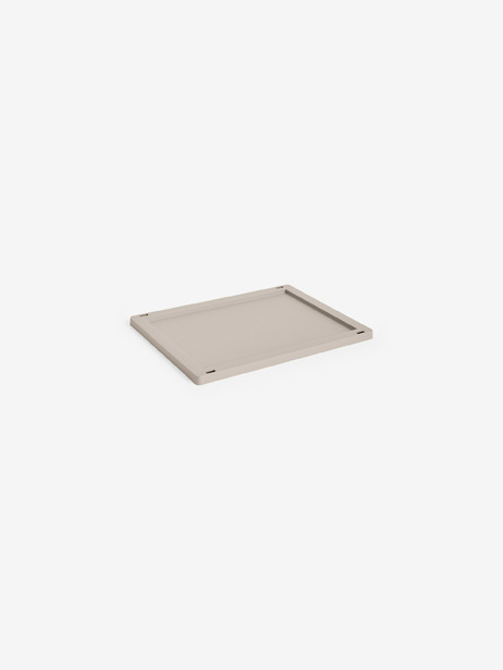 COUVERCLE CAISSE CRATE WARM GREY T.M - HAY -  Grey , Home design Bensimon