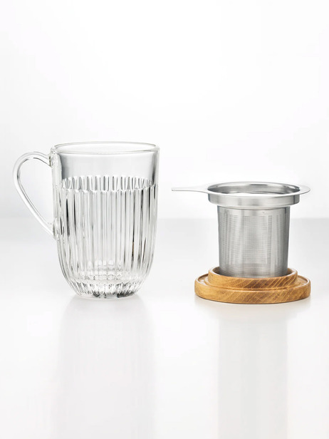 Tisani&egrave;re couvercle bois - LA ROCHERE -  Transparent , Home design Bensimon