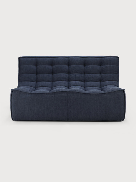 CANAPE N701 JACQUES DENEEF - ETHNICRAFT -  Graphite , Home design Bensimon