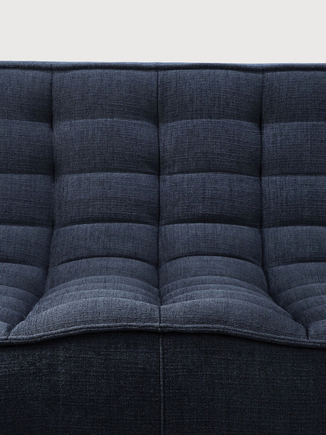 CANAPE N701 JACQUES DENEEF - ETHNICRAFT -  Graphite , Home design Bensimon