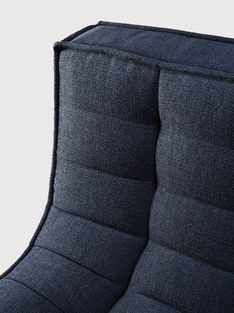 CANAPE N701 JACQUES DENEEF - ETHNICRAFT -  Graphite , Home design Bensimon