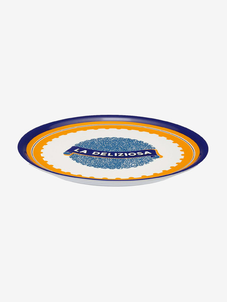 PIZZA PLATE LA DELIZIOSA - BITOSSI -  Orange , Home design Bensimon 