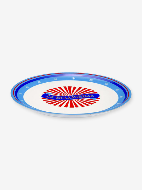 PIZZA PLATE LA BELLISSIMA - BITOSSI -  Red , Home design Bensimon